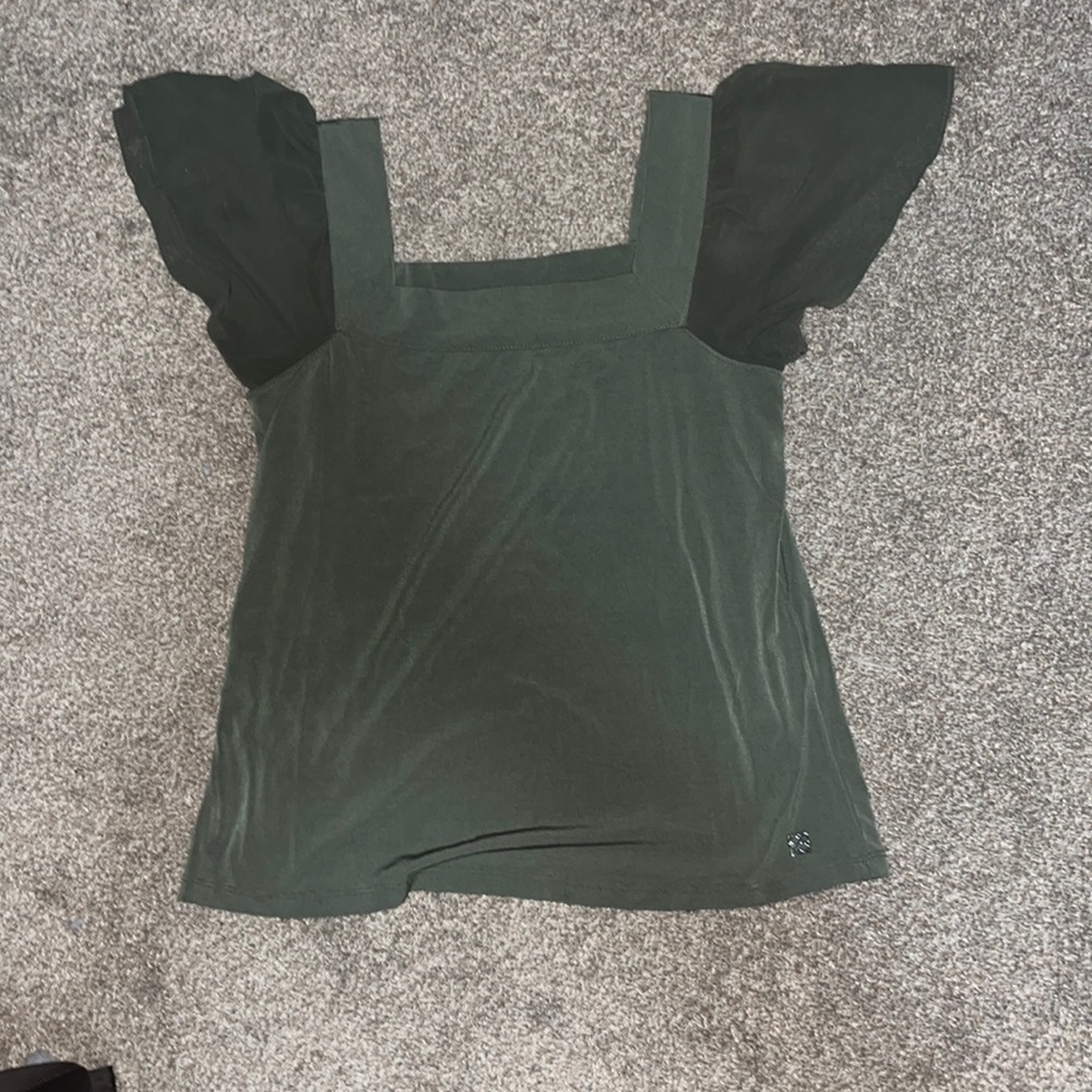 Calvin klein flutter sleeve top